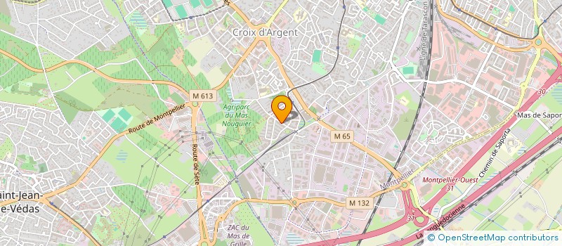 localisation de l'entreprise MADAME MELISSA PROESAMLE  MONTPELLIER