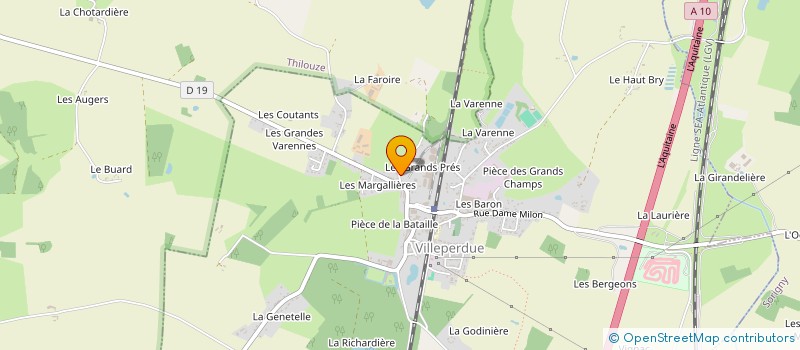 localisation de l'entreprise MADAME MELISSA PROVIN  VILLEPERDUE