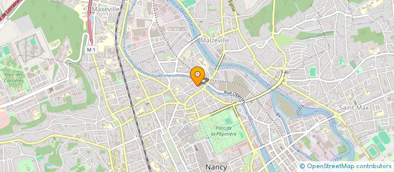 localisation de l'entreprise MADAME MELISSA RAHEM  NANCY