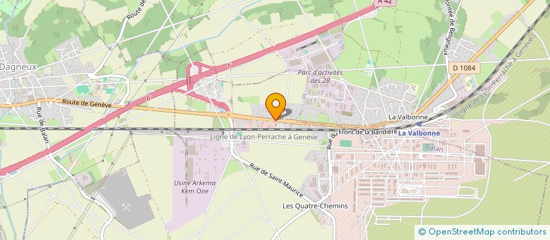 localisation de l'entreprise MADAME MELISSA RAHMOUNI  BALAN