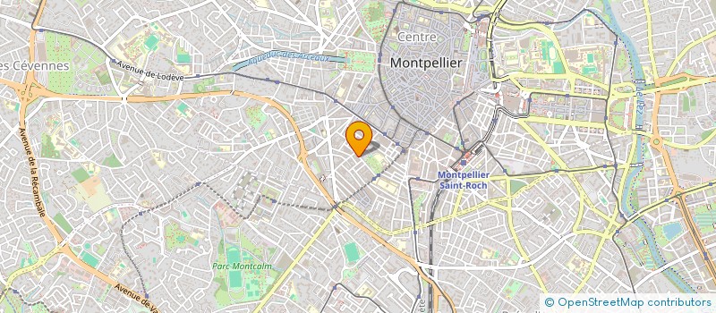 localisation de l'entreprise MADAME MELISSA RANWEZ à MONTPELLIER