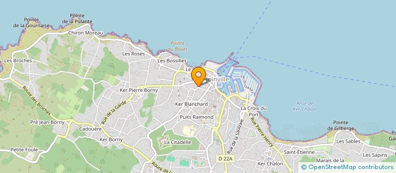 localisation de l'entreprise MADAME MELISSA RAT  L'ILE-D'YEU