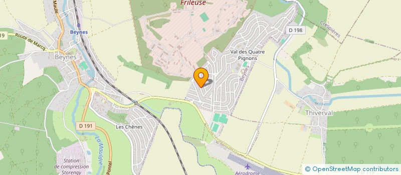 localisation de l'entreprise MADAME MELISSA REAL  BEYNES