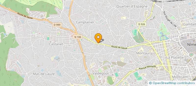 localisation de l'entreprise MADAME MELISSA REMY  NIMES