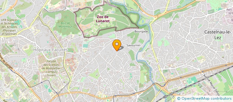 localisation de l'entreprise MADAME MELISSA RIOS à MONTPELLIER