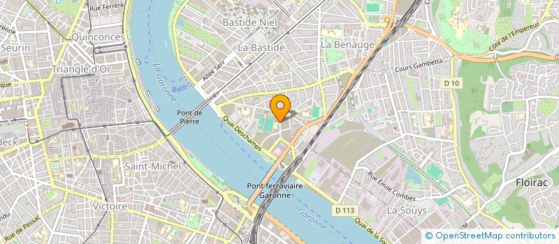 localisation de l'entreprise MADAME MELISSA RIVIERE  BORDEAUX