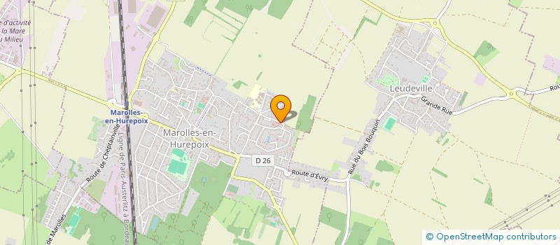 localisation de l'entreprise MADAME MELISSA ROCHET  MAROLLES-EN-HUREPOIX