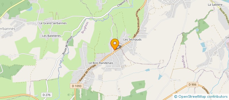 localisation de l'entreprise MADAME MELISSA ROLLAND  BELLERIVE-SUR-ALLIER