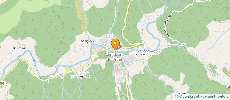 localisation de l'entreprise MADAME MELISSA ROUCHES  SAINT-JEAN-DU-BRUEL