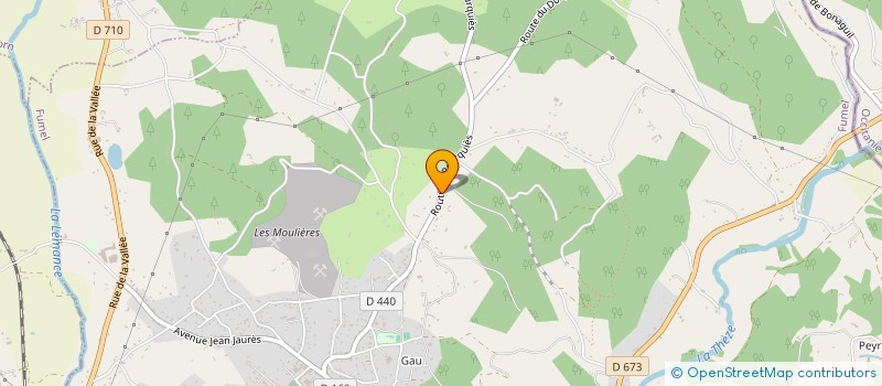 localisation de l'entreprise MADAME MELISSA ROUSSEAU  FUMEL