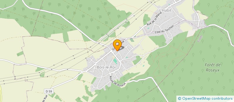 localisation de l'entreprise MADAME MELISSA ROUXEL  BOIS-LE-ROI