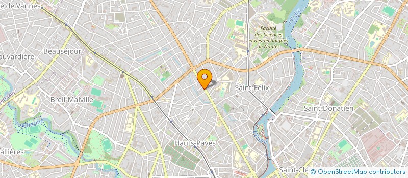 localisation de l'entreprise MADAME MELISSA SALUCE  NANTES