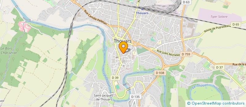 localisation de l'entreprise MADAME MELISSA SEGUENI  THOUARS