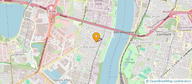 localisation de l'entreprise MADAME MELISSA SEGUREL  BORDEAUX