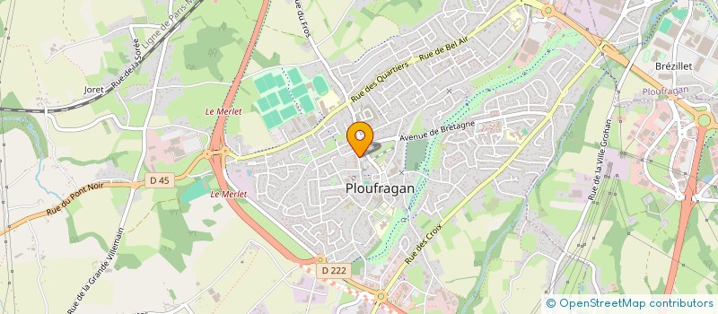 localisation de l'entreprise MADAME MELISSA SEHERCULE  PLOUFRAGAN