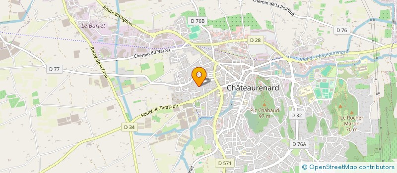 localisation de l'entreprise MADAME MELISSA SERRANO à CHATEAURENARD