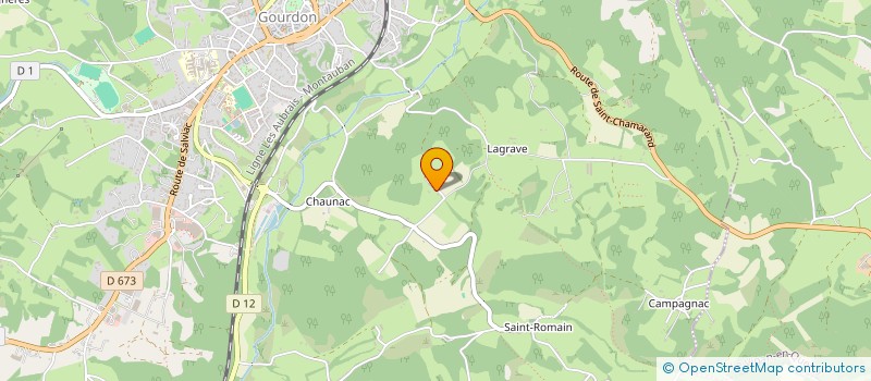 localisation de l'entreprise MADAME MELISSA SEVERIN  GOURDON