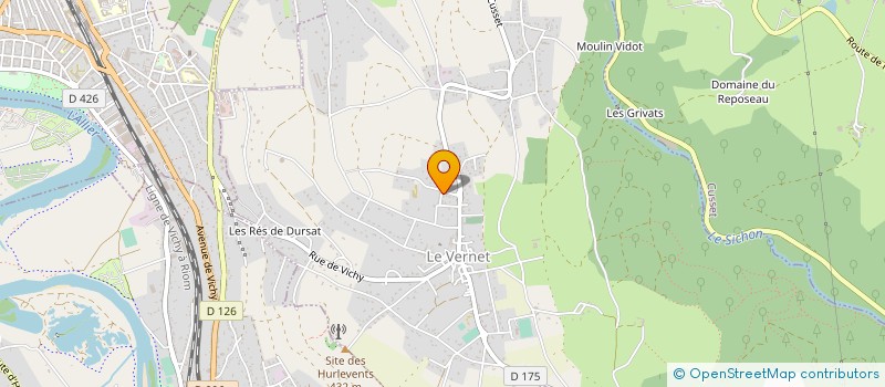 localisation de l'entreprise MADAME MELISSA SIMARI  SAINT-SYLVESTRE-PRAGOULIN