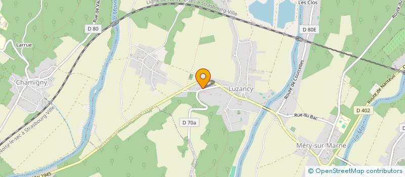 localisation de l'entreprise MADAME MELISSA SISSOKO  LUZANCY