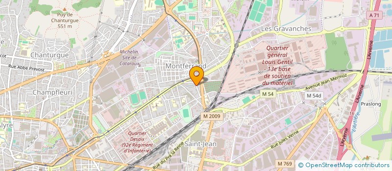 localisation de l'entreprise MADAME MELISSA SOL  CLERMONT-FERRAND