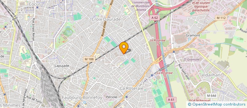 localisation de l'entreprise MADAME MELISSA SOLES  TOULOUSE
