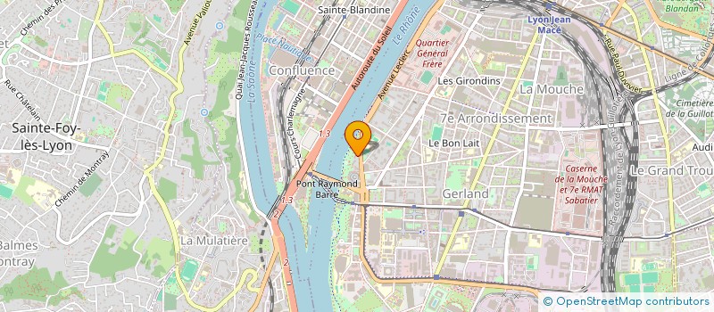 localisation de l'entreprise MADAME MELISSA SOUILAH  LYON