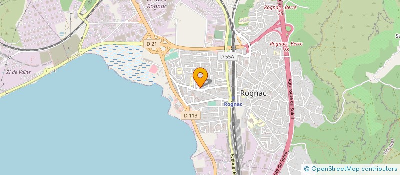 localisation de l'entreprise MADAME MELISSA SPIRIDONOS  ROGNAC