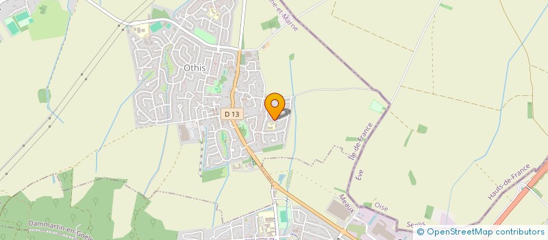 localisation de l'entreprise MADAME MELISSA STEPHANE  OTHIS