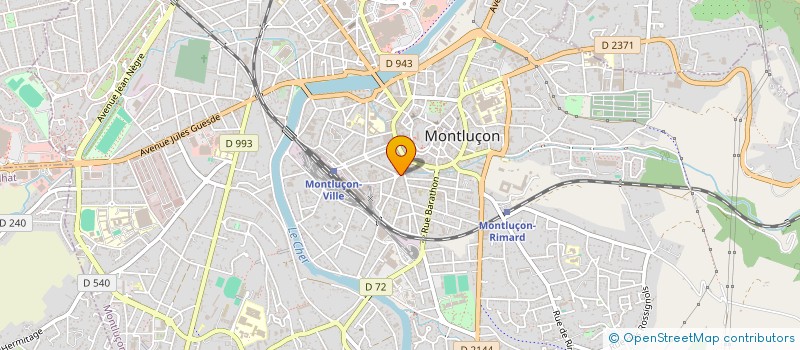 localisation de l'entreprise MADAME MELISSA SUCHET  DESERTINES