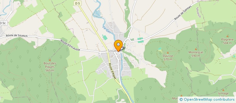 localisation de l'entreprise MADAME MELISSA SUZES  SOUEICH