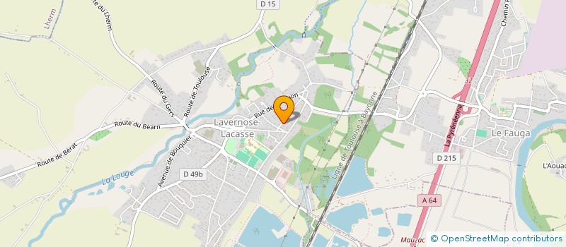 localisation de l'entreprise MADAME MELISSA TABORDA  LAVERNOSE-LACASSE