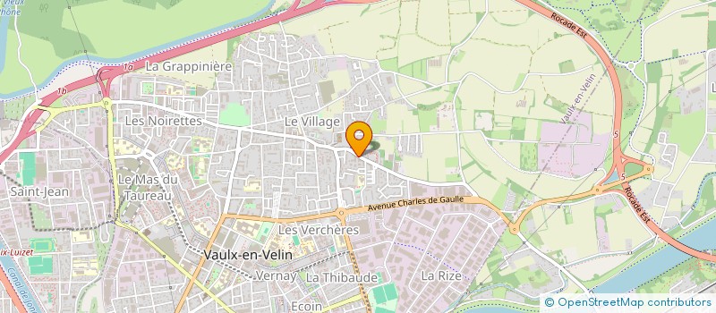 localisation de l'entreprise MADAME MELISSA TATAH  VAULX-EN-VELIN