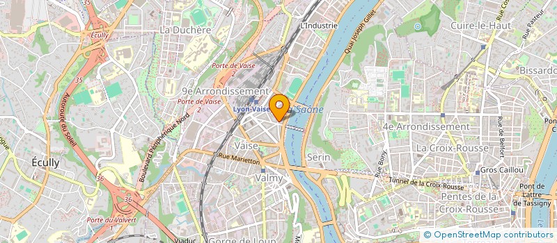 localisation de l'entreprise MADAME MELISSA TELLAA  LYON