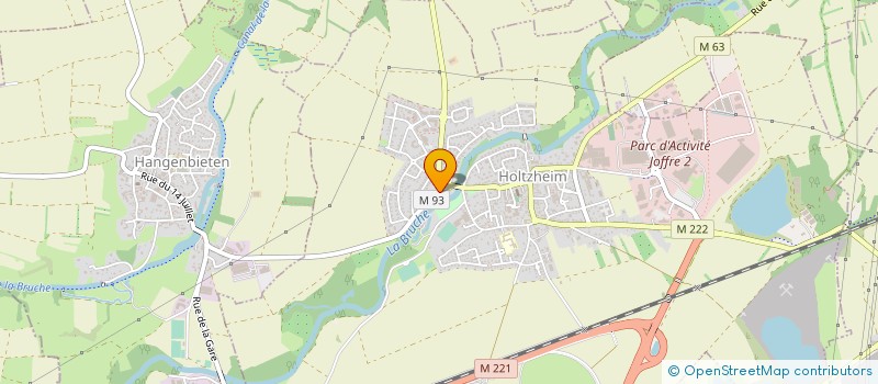 localisation de l'entreprise MADAME MELISSA THIELE  HOLTZHEIM