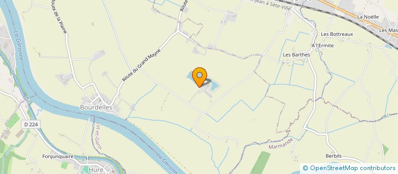 localisation de l'entreprise MADAME MELISSA THIERRE  BOURDELLES