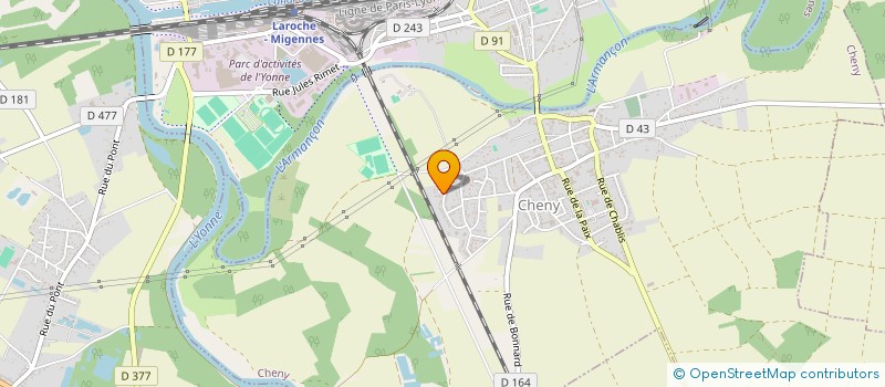 localisation de l'entreprise MADAME MELISSA THIRIET  DIXMONT