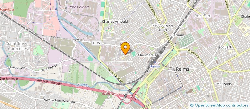 localisation de l'entreprise MADAME MELISSA THIROUX  REIMS