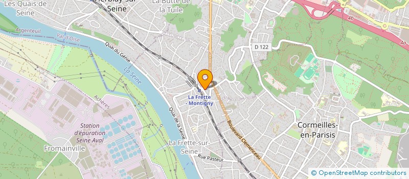 localisation de l'entreprise MADAME MELISSA TIRACHE à LA FRETTE-SUR-SEINE