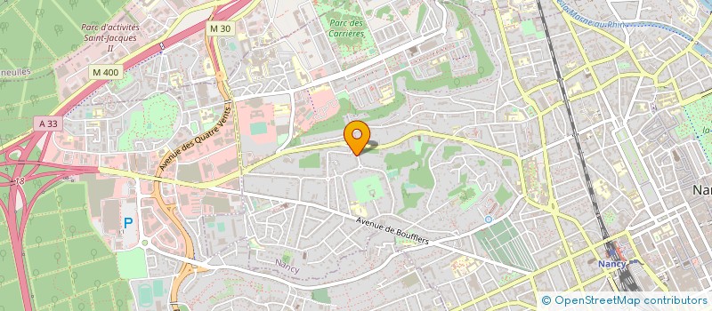 localisation de l'entreprise MADAME MELISSA TOUATI  NANCY