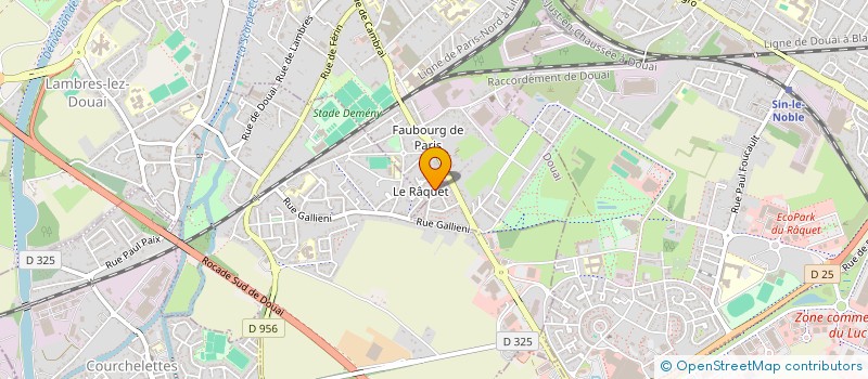 localisation de l'entreprise MADAME MELISSA TRANNOY  DOUAI