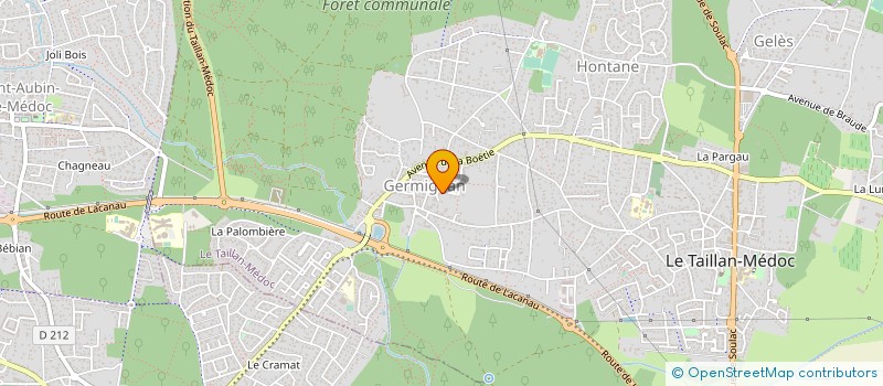 localisation de l'entreprise MADAME MELISSA TRAUSCH  LE TAILLAN-MEDOC