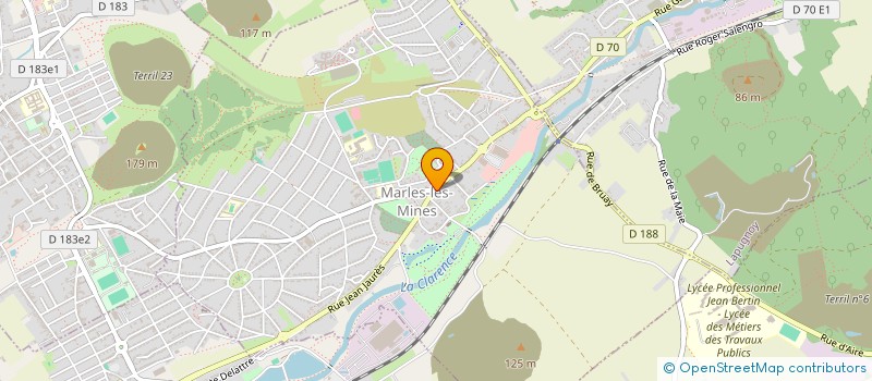 localisation de l'entreprise MADAME MELISSA VERSELE  MARLES-LES-MINES