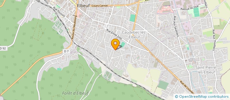 localisation de l'entreprise MADAME MELISSA VIDOT  CAUDEBEC-LES-ELBEUF
