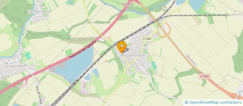 localisation de l'entreprise MADAME MELISSA VOELCKEL  ROPPENHEIM