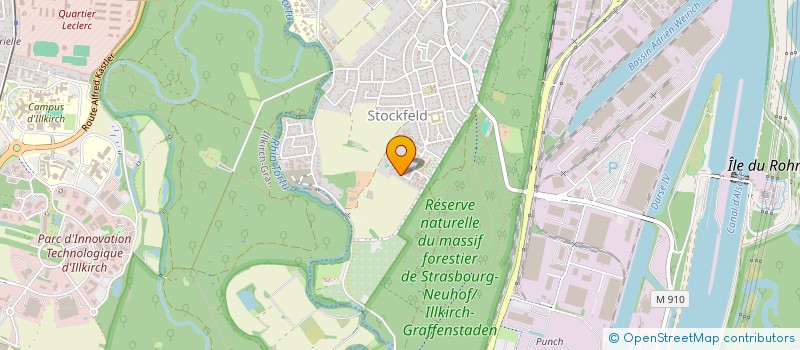 localisation de l'entreprise MADAME MELISSA VONARX à STRASBOURG