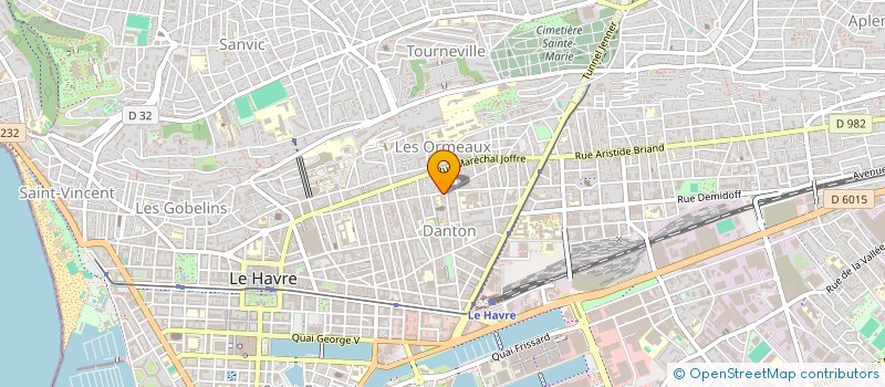 localisation de l'entreprise MADAME MELISSA VREL à LE HAVRE