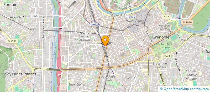 localisation de l'entreprise MADAME MELISSA WALTON à GRENOBLE