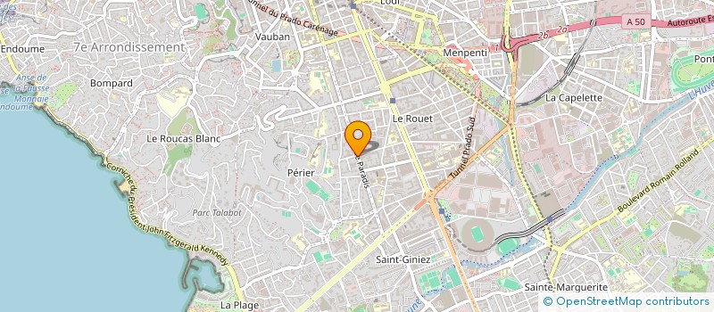 localisation de l'entreprise MADAME MELISSA XOSANAVONGSA à MARSEILLE
