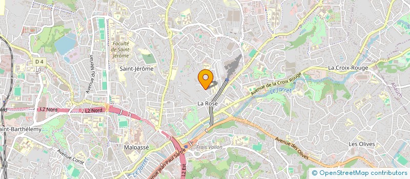 localisation de l'entreprise MADAME MELISSA ZINAI à MARSEILLE