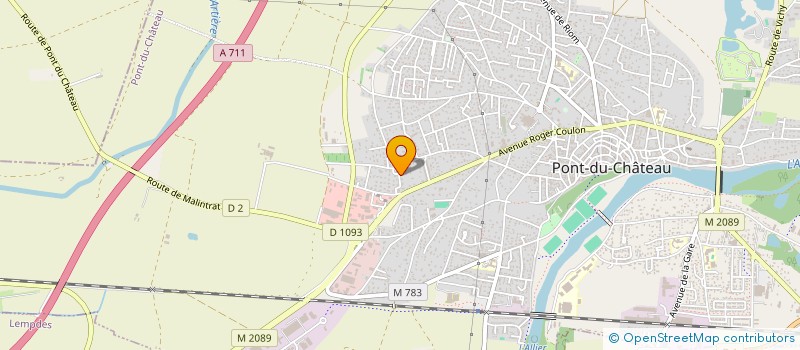 localisation de l'entreprise MADAME MELISSA ZLOBECKI  PONT-DU-CHATEAU